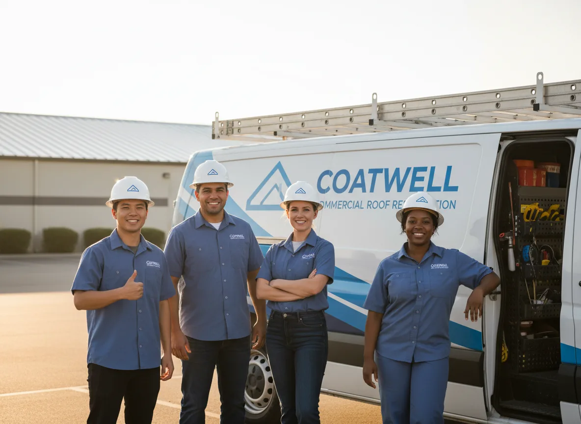 Commercial roof coating company in Waldo, AR